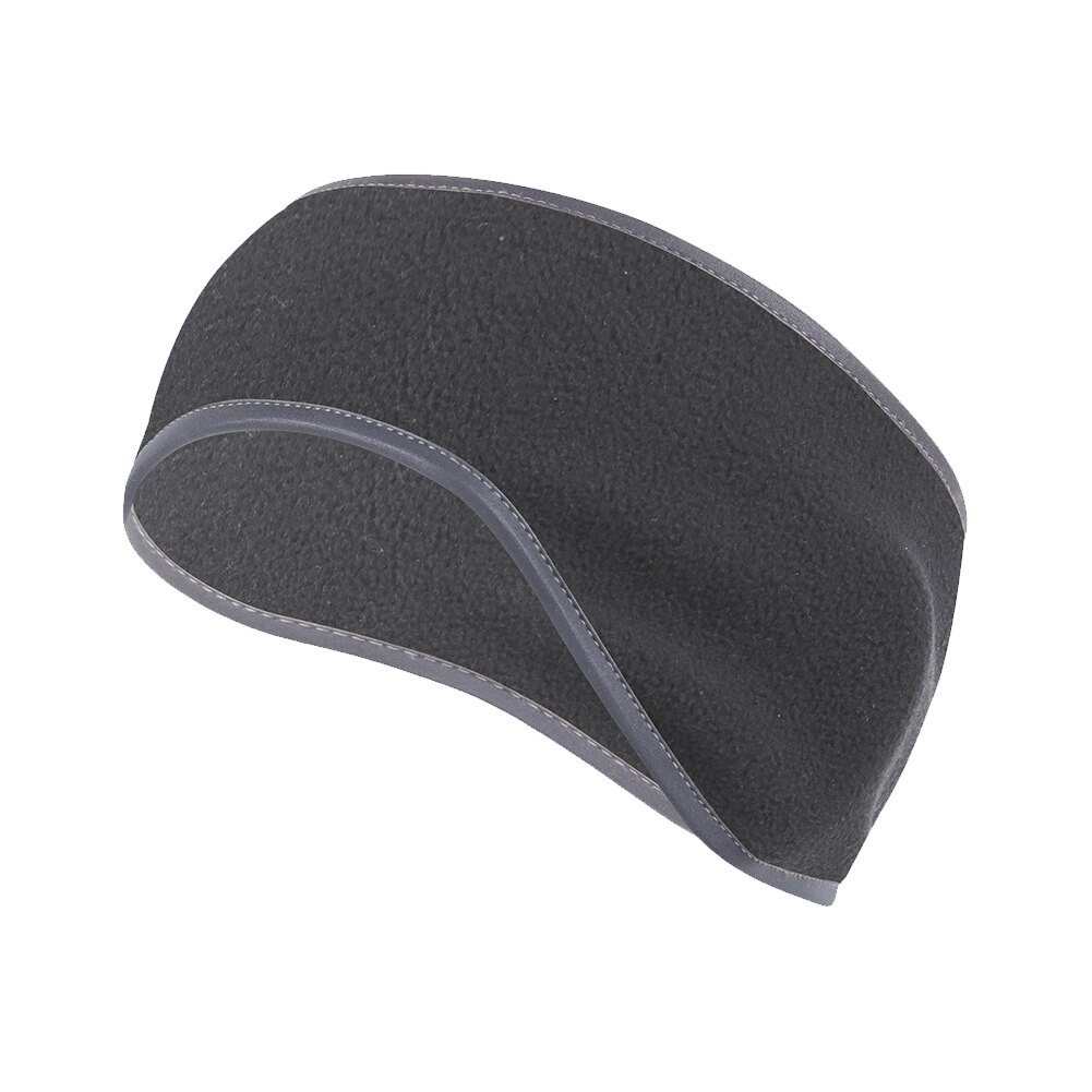 Banda térmica para el sudor para hombre y mujer, banda térmica de lana para la cabeza, ideal para el gimnasio, esquí, Yoga, Fitness, ciclismo, tenis y correr: Gris