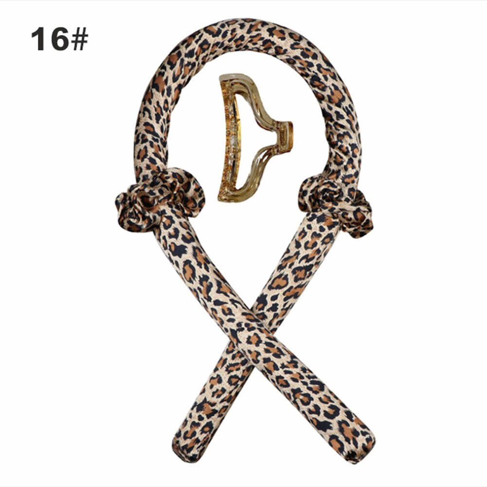 Heatless Hair Curlers For Long Hair To Sleep In Overnight No Heat Silk Curls Headband Ribbon and Flexi Rods for Hair Accessories: 16