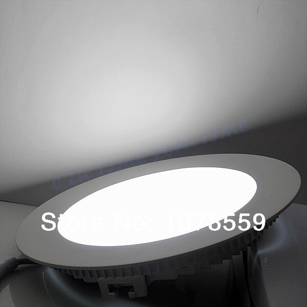 Ronde Led-paneel Licht 6 W AC85-265V verzonken LED plafondlamp ultradunne LED downlight wit/warm wit met led driver
