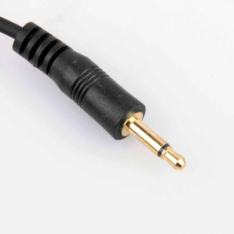 PC-3.5mm 3.5 mm Male PC Sync Flash Cable Camera PC Line 32-100cm