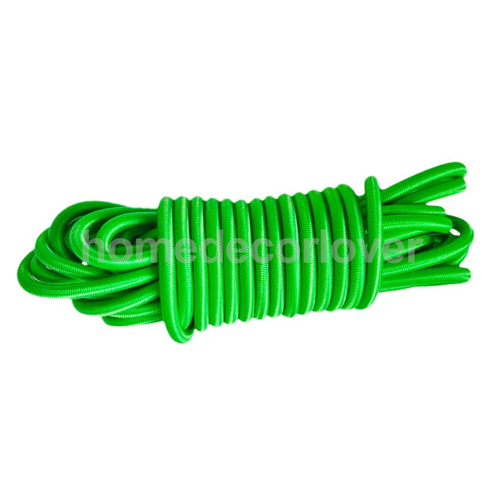 4mm x 10 meter sterk elastisch bungee-koord schokkoord vastbinden doe-het-zelf verschillende kleuren