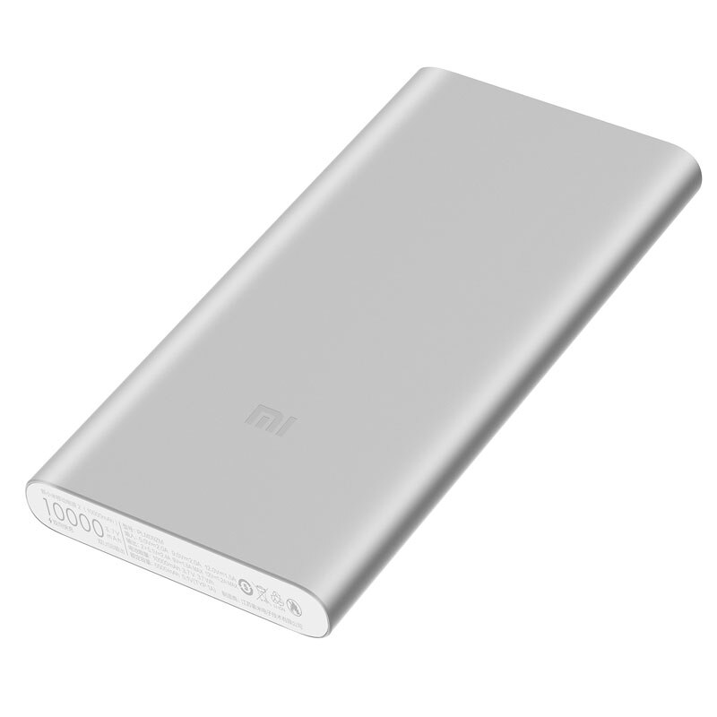 Original Xiaomi Power Bank 2 10000mAh Dual USB Quick 18W Charge Portable Charger Micro USB 10000 mAh External Portable Charger