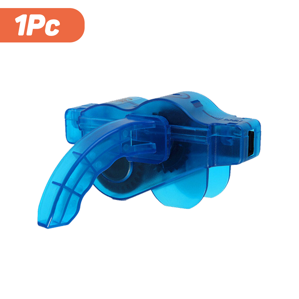 Portable Bike Chain Cleaner Bicycle Cleaning Kit MTB Chain Gear Washer Machine Scrubber Brush Universal Cycling Maintenance Tool: Clean Machine