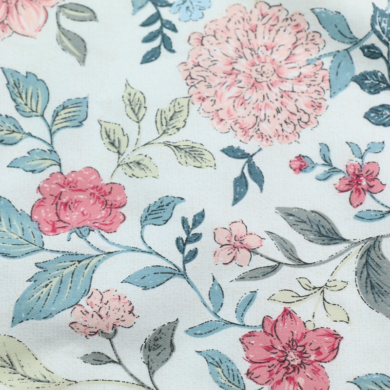 235cm*50cm kukkalehteä puuvillakangas ompelu vauvan liina vauvan liinavaatteet lasten vuodevaatteet kangas tyyny tilkkutäkki kangas nenä