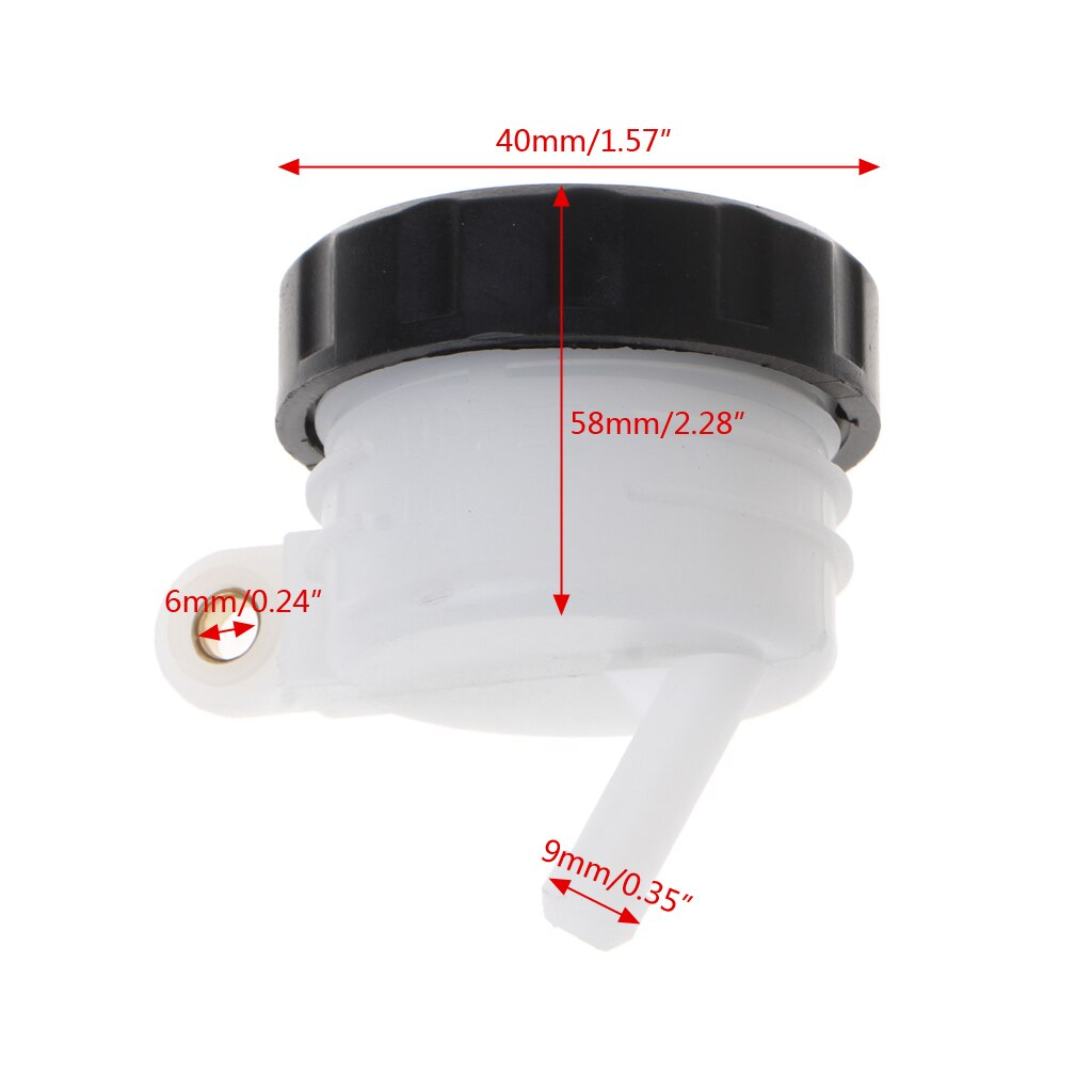 Universal Brake Reservoir Front Fluid Bottle Oil Cup Motorcycle Master Cylinder