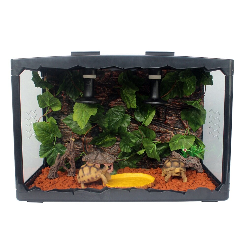 Jungle Vines Terrarium Leaves Lizard Gecko Habitat Tank Decor for Frogs, Snakes Reptiles and Amphibians