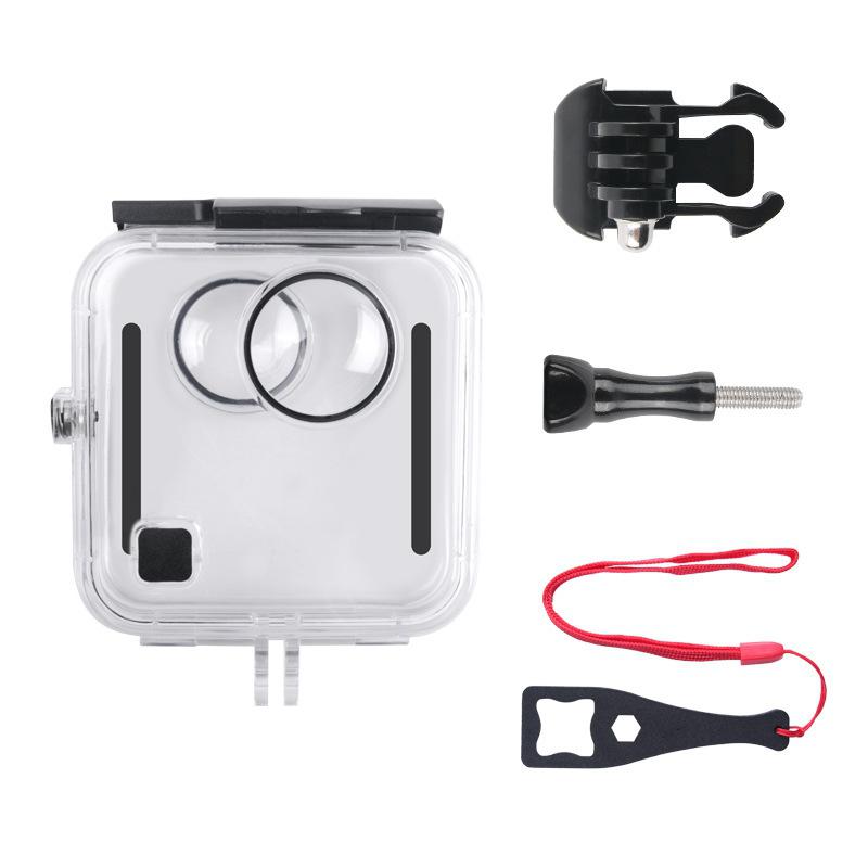 45M Underwater Diving Box Protective Case Housing shell For GoPro Fusion 360-degree Camera Waterproof Housing Case r57: Default Title