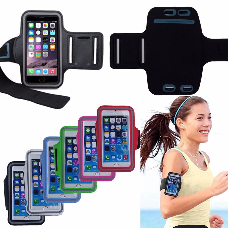 Case Voor Iphone 7 Plus Cover Hardlopen Gym Telefoon Case Voor Apple Iphone 7 Plus Tas Sport Arm Band Pouch 5.0-5.7 Inch
