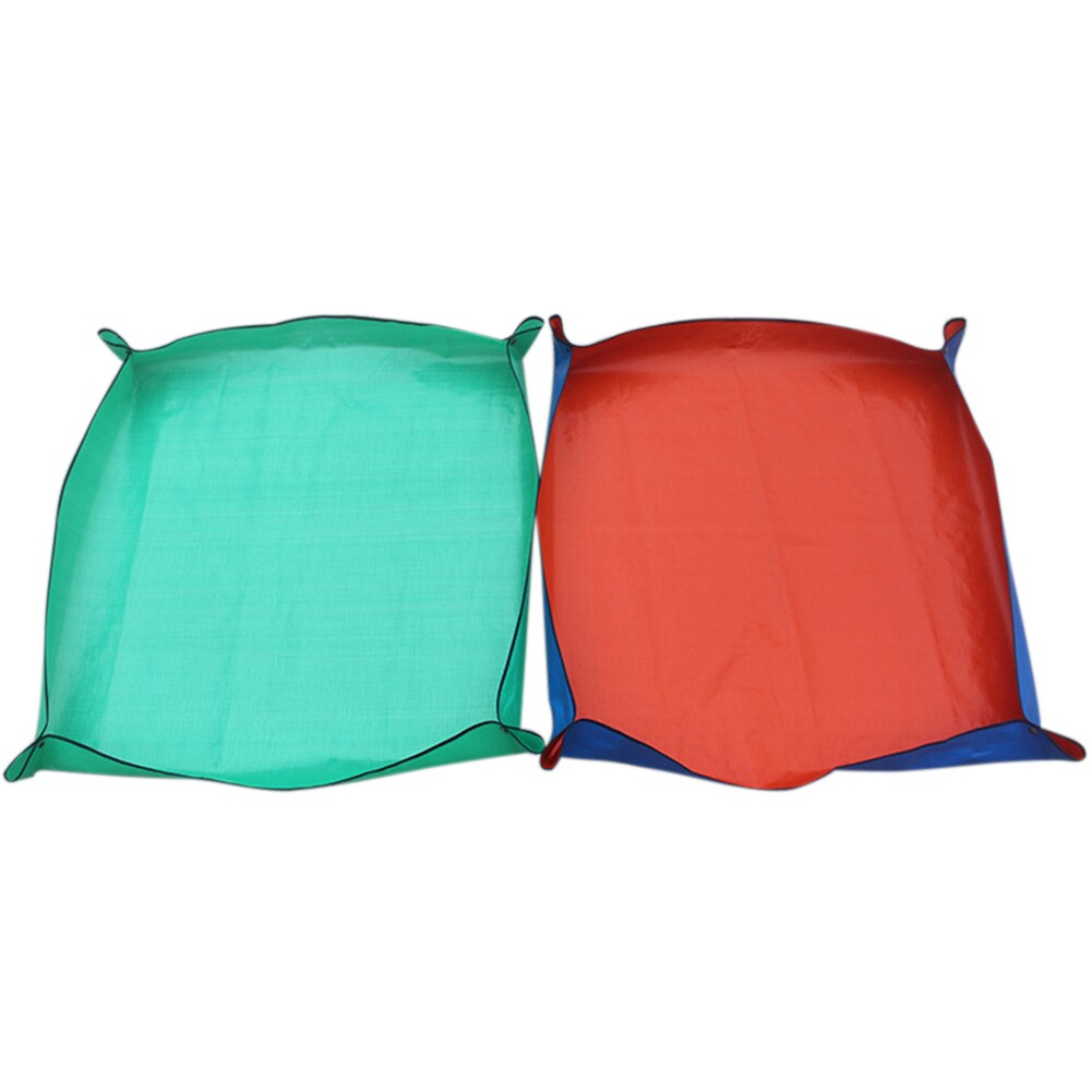 1X1 metro maceta cuadrada tierra cojín mezcla suelo almohadilla plegable Cambio de planta espesar de bloqueo cuenca reutilizable Mat impermeable