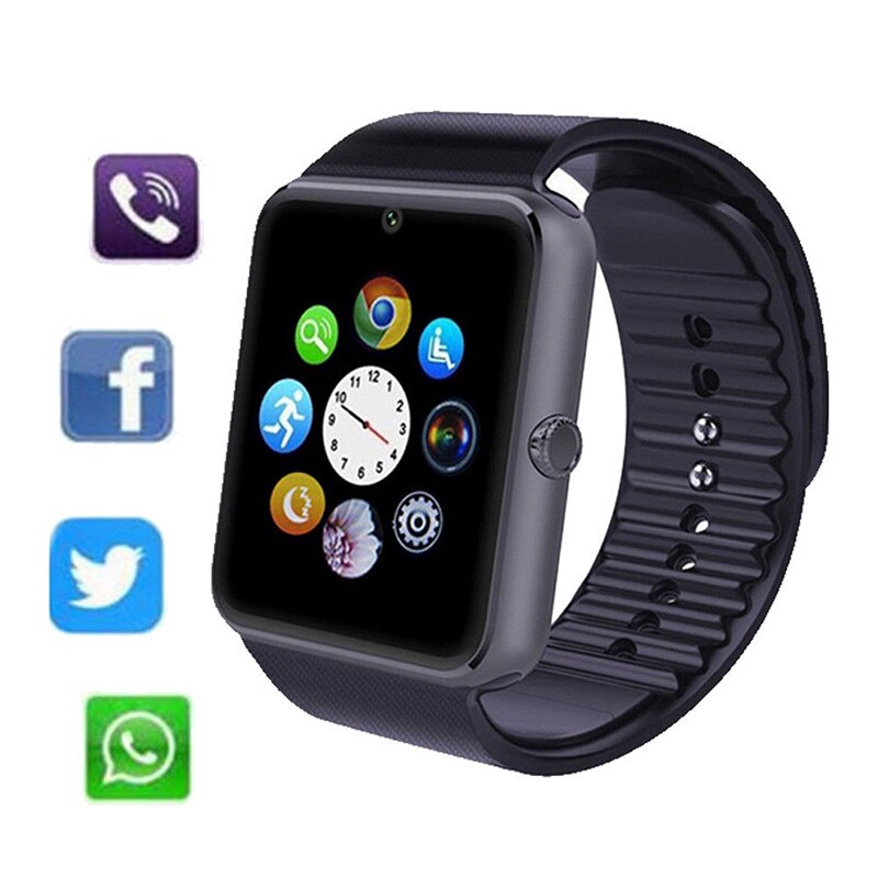 Smart Bluetooth Watch SIMs Card Slot Sports Pedometer Smart Phone Watch Suitable For Usual Phone XRQ88