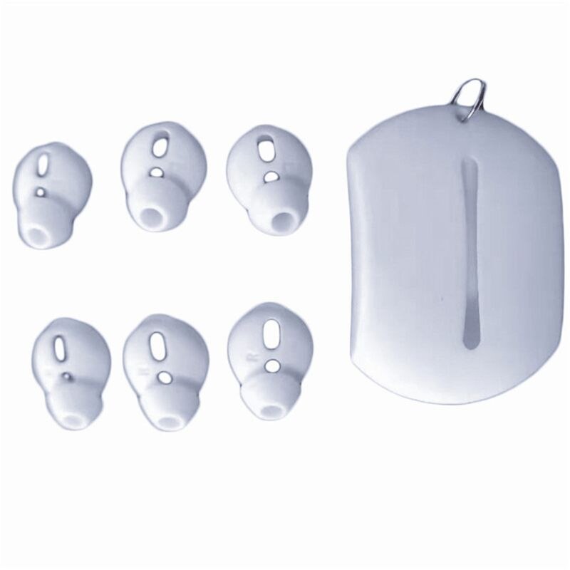 1Set Anti-Slip Oordopjes Siliconen Case In-Ear Oordopjes Oortelefoon Cover Voor Xiaomi Air2s Huawei Freebuds 3 draadloze Oortelefoon: 2