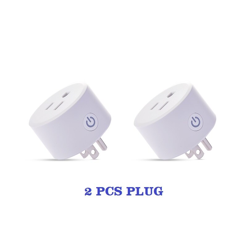 AiYaTo WiFi Smart Plug Socket Works with Apple HomeKit (iOS12 or +)Alexa/Google Assistant Timer No Hub Required FCC, DoHome: 2PCS