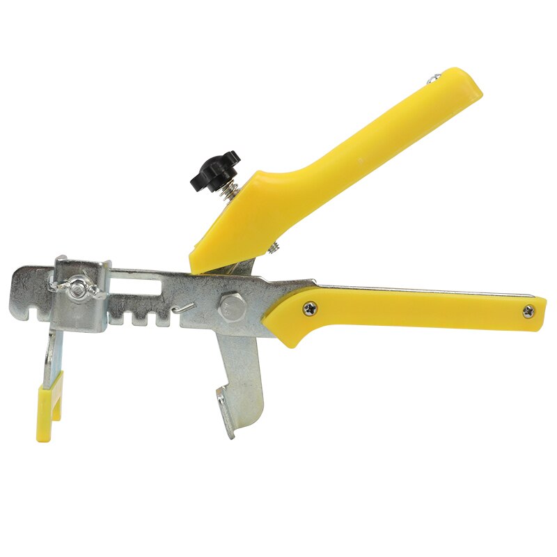 Newly Tile Leveling System Leveling Spacers Clips Reusable Wedges for Leveling Porcelain Ceramic Marble Tile Leveler Durable: Yellow tighten plier