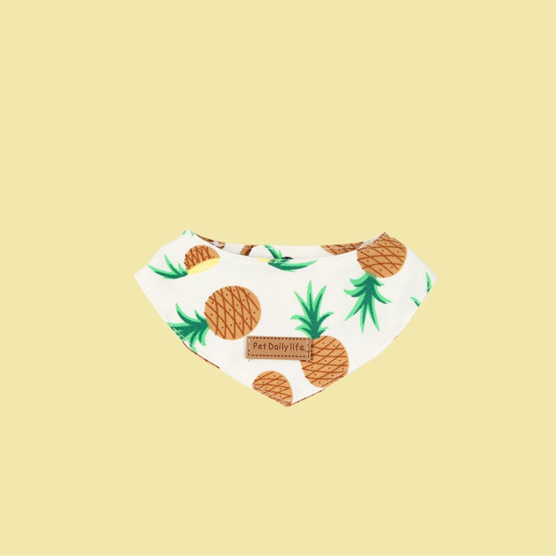 Cats Scarf Adjustable Pet Dog Collars Neckerchief Kitten Eating Bibs Cat Saliva Towel Pet Accessories
