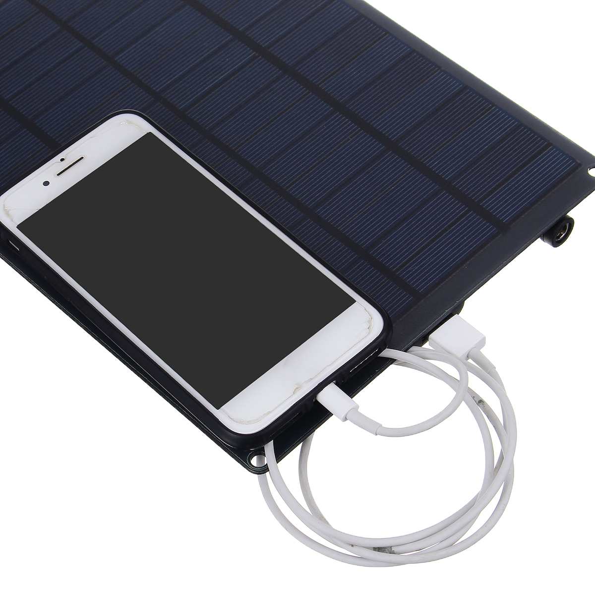 USB Solar Panel Output Solar Cells Poly Solar Panel with Car Charger for Boat Car Yacht Battery 25W 12V 21*16.5*2.5CM