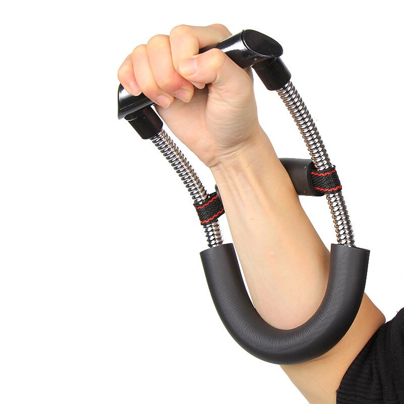 Justerbar underarm handledsövningar krafttränare kraftförstärkare grepp fitness självfri handgrepp armtränare med handske