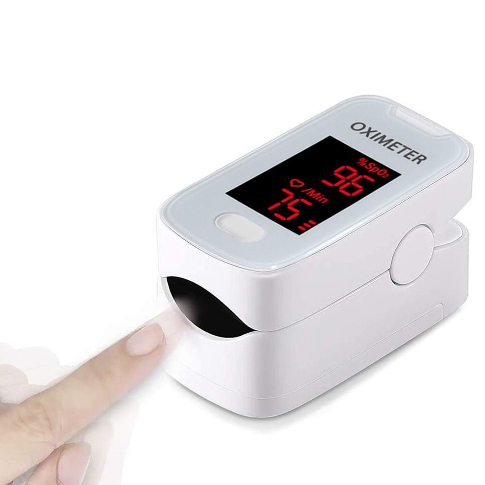 Bärbar intelligent låg batterispänningsindikering mätning spo 2 och hjärtfrekvens blod syremättnad finger pulsoximeter