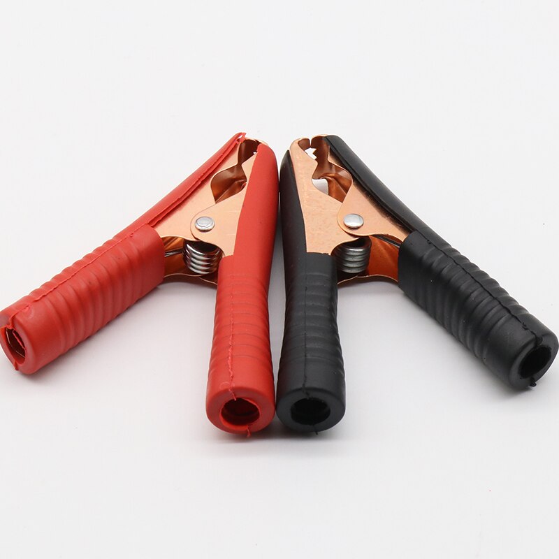 ! Car Alligator Clips Battery Clamps Crocodile Clip 100A Red+Black