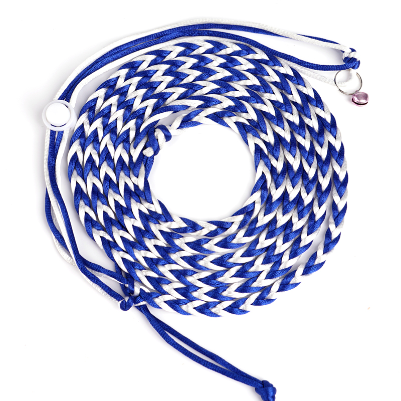 1.4/2m Hamster Traction Rope Small Pet Leash Harness Rope Gerbil Rope Harness Lead Collar Rat Mouse Hamster Pet Cage Leash: M / GRAY
