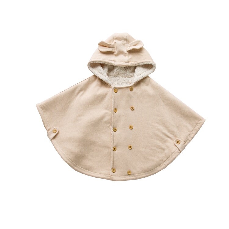 baby jackets cloaks gown Children clothing Organic colored cotton spring and autumn baby cloak,Infant cartoon warm shawl coats