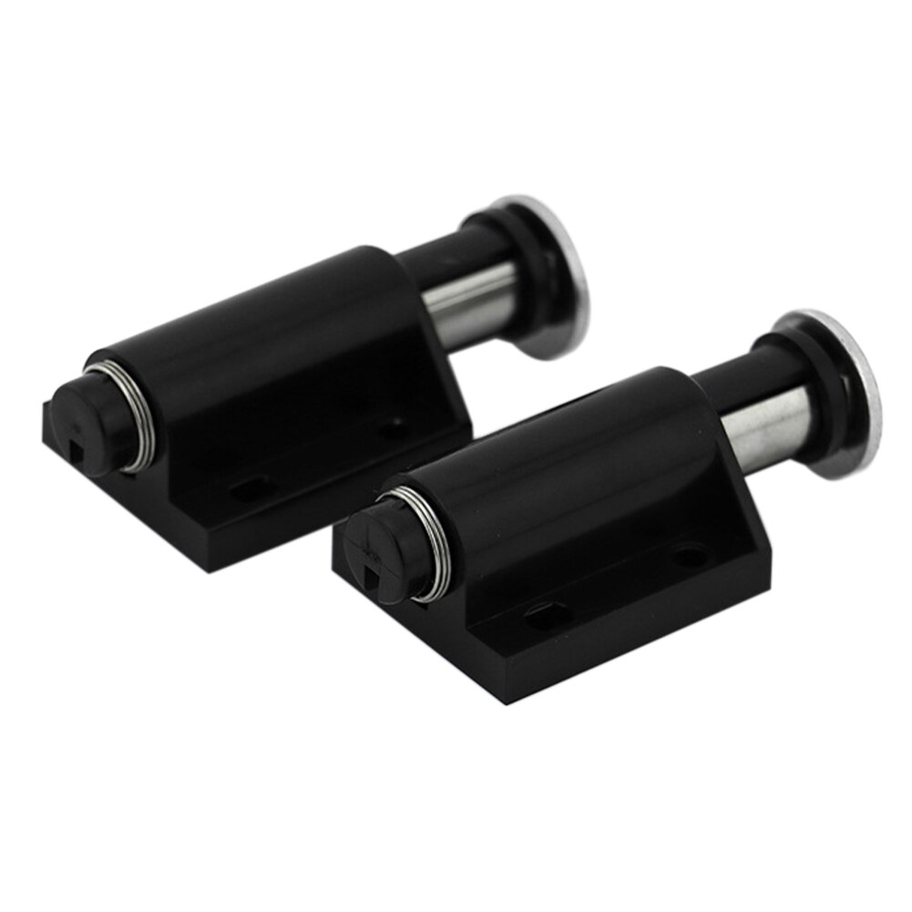 2 Stuks Glazen Deur Duurzaam Meubelen Zwarte Kast Vangsten Garderobe Dichter Kast Lade Klink Magnetische Aantrekkende Hardware: B