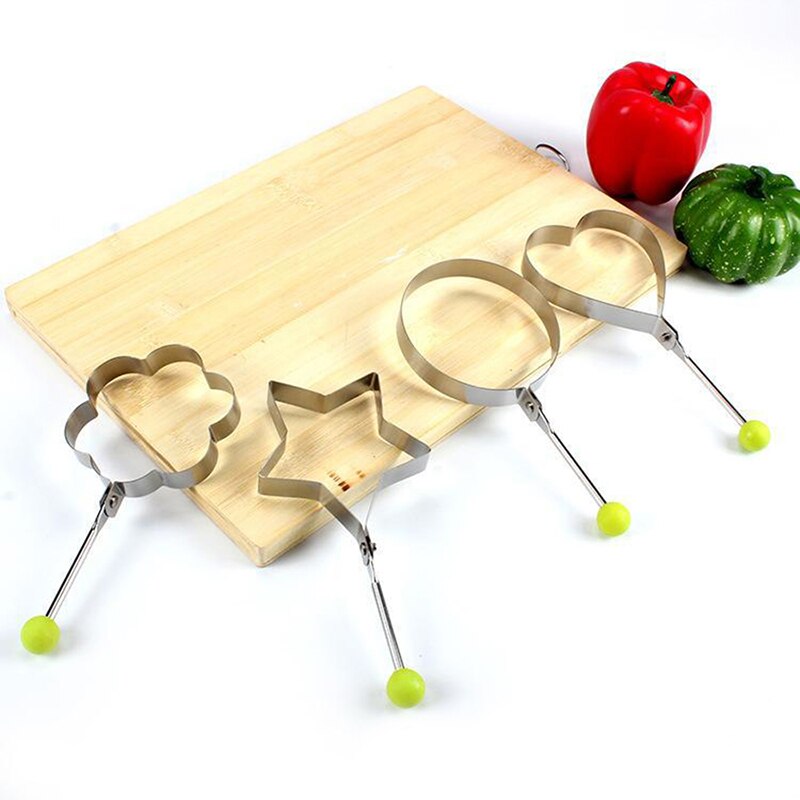 1 ud. Utensilio de acero inoxidable molde para tortitas con forma de huevo frito utensilios de cocina y hogar utensilios de cocina y accesorios de cocina para hornear