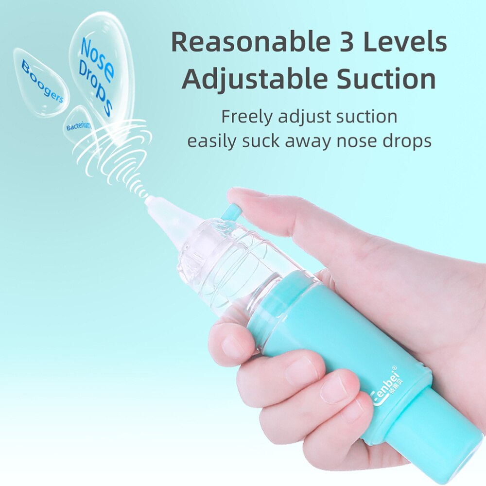 1pc Nasal Aspirators Anti-reflux Snot Cleaners Nasal Discharge Suction Device for Baby Infant