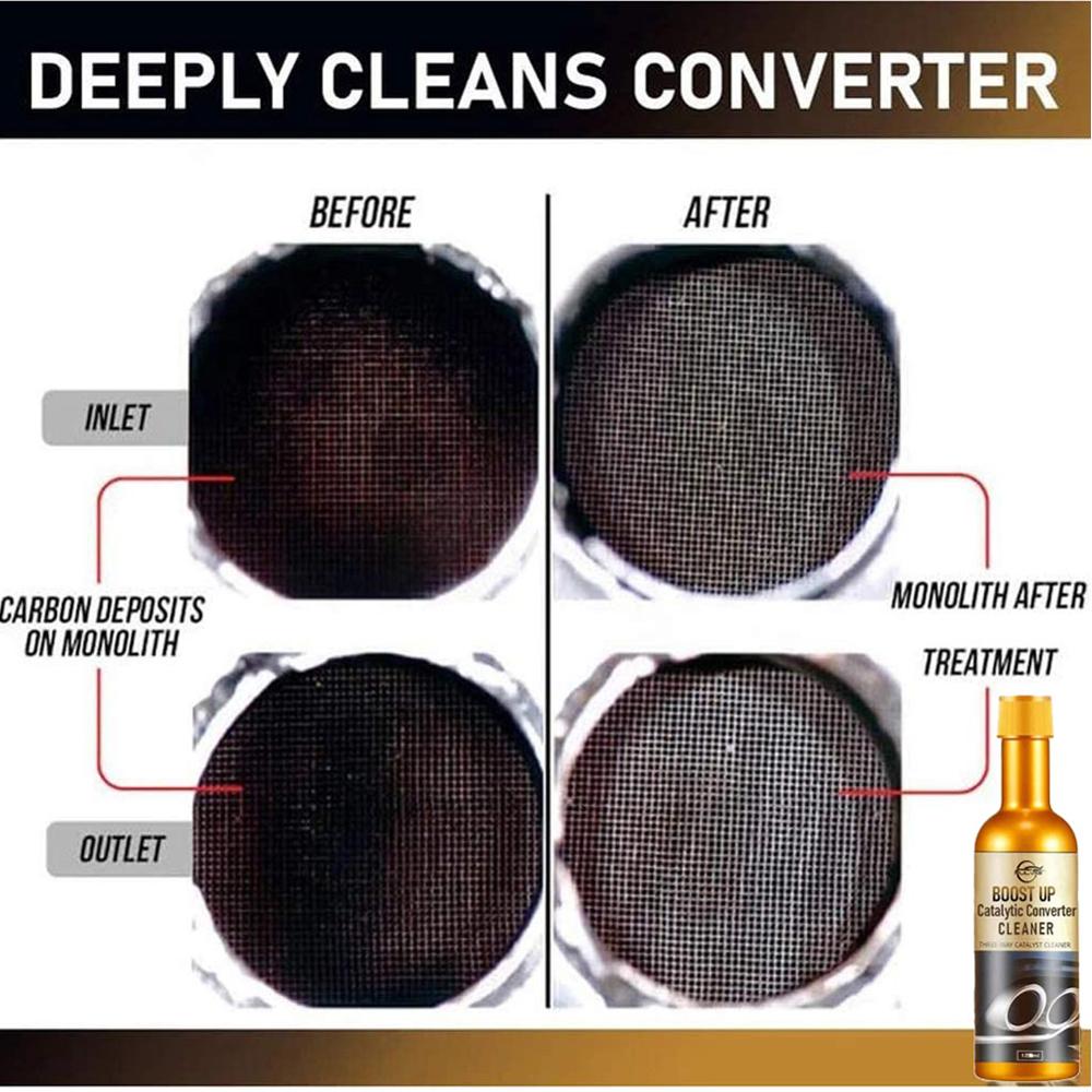 120ML Engine Catalytic Converter Cleaner Engine Booster Cleaner Car Cleaning Exhaust System Cleaner Cleaning Accessory