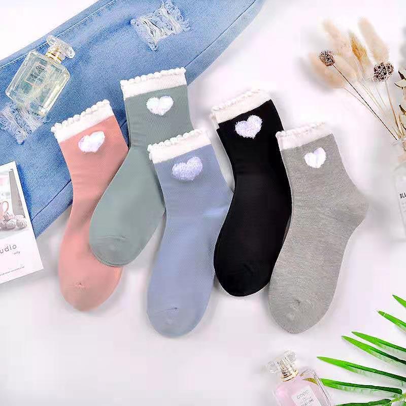 5pair Colorful Fruit Invisible Short Woman Sweat Summer Comfortable Cotton Girl Women's Boat Socks Ankle Low Female: socks 15