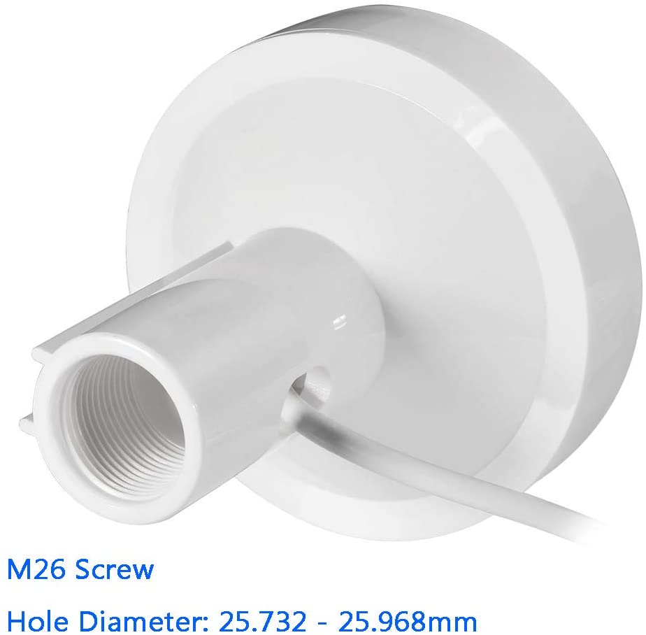 Eightwood Marine GPS Navigation Antenna Mushroom BNC Plug for GPSMAP MAP Furuno NavTalk Pilot StreetPilot ColorMap III Receiver