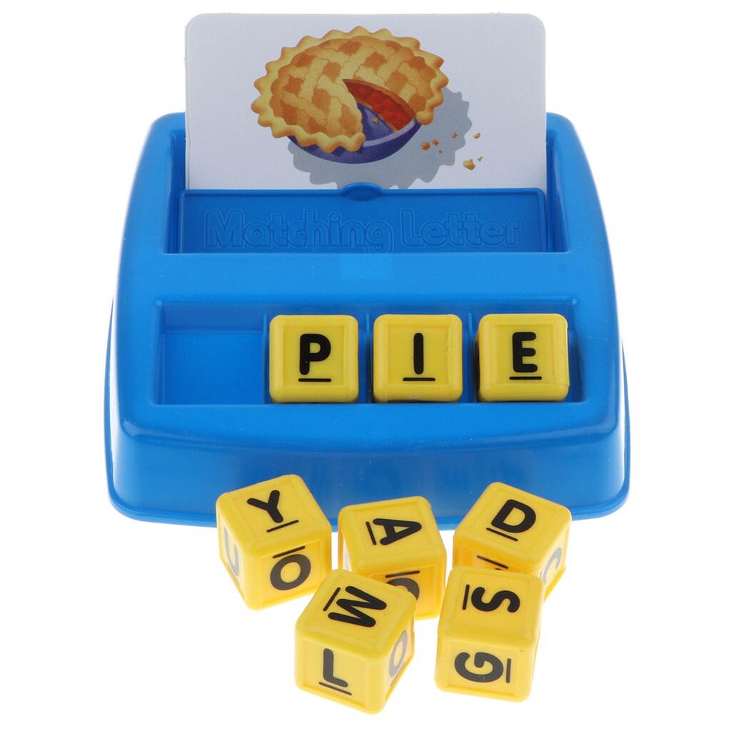 Lære matchende bogstav alfabet stavning ord spil til børn 3 år og opefter