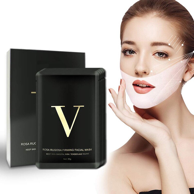 V-shaped Slimming Mask Women Face Shape Mask Wrinkles Removal Mask ...