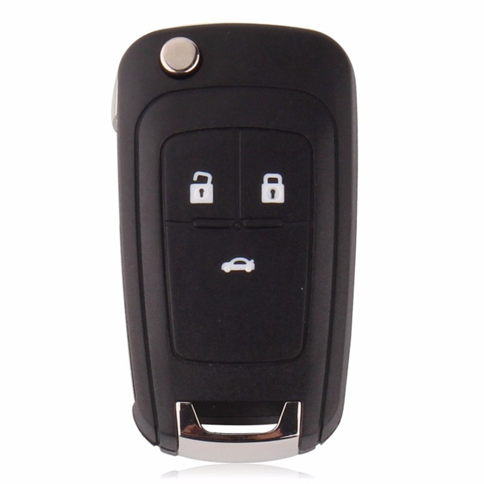 Car Entry Remote Control Key Fit for Chevrolet Cruze Flip Folding Car Remote Key Shell Case 3 Buttons