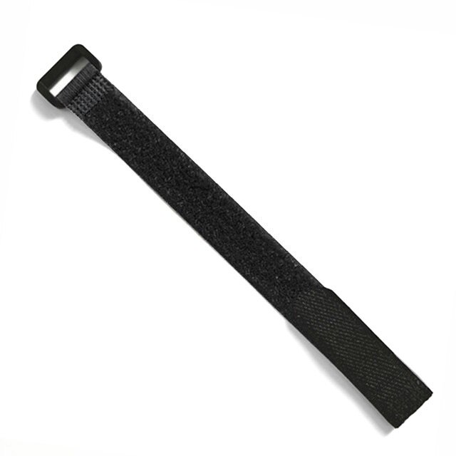 10 stk / mye 2cm * 40cm nylon revers spenne borrelås magisk krok løkke feste kabelbånd borrelås rem klebrig linje etterbehandling: Svart