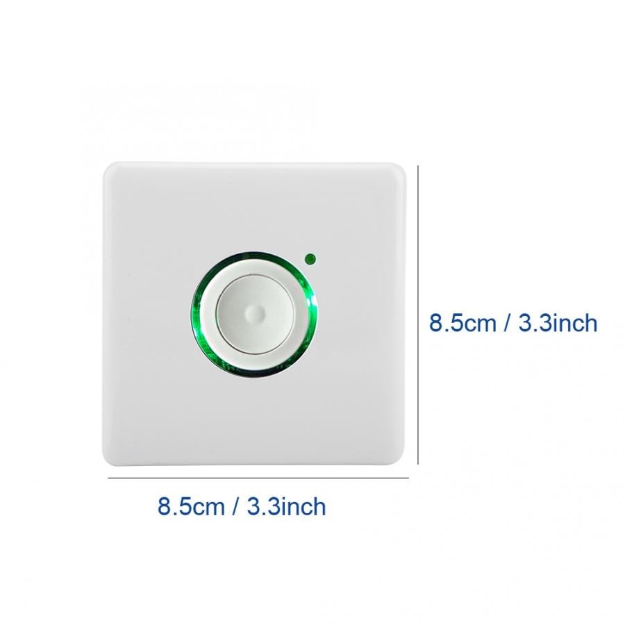 AC110-250V Outdoor LED Light Touch Delay Timer Switch 16 Levels Timing Settings Rotary Switch Tool