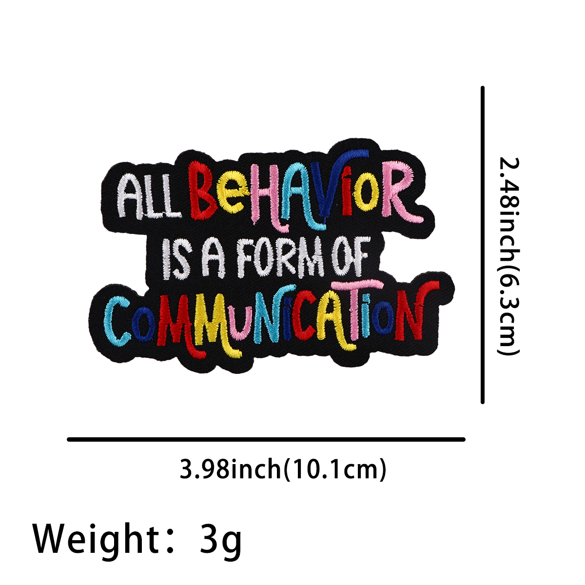 Patch d'oie drôle patchs brodés de dessin animé pour vêtements bricolage fer sur patchs pour vêtements lettres Patch autocollants: Terne
