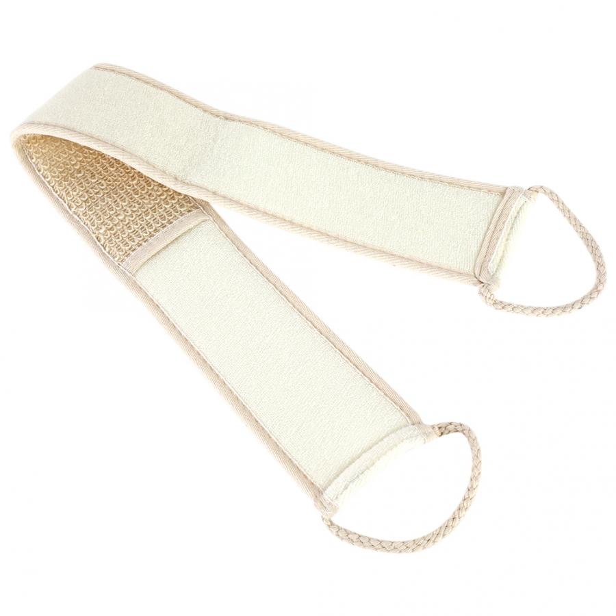 Strandlaken Body Exfoliërende Katoen Linnen Handdoek Douche Terug Schrobben Baden Tool Badhanddoeken Voor Volwassenen