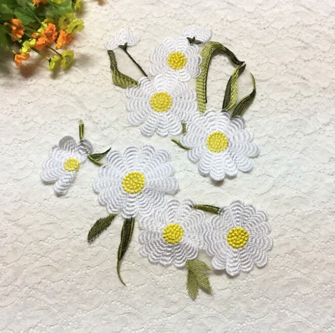 DIY Applique Embroidery Applique Costume Decoration Dimensional Flower Hand-sewn Patch