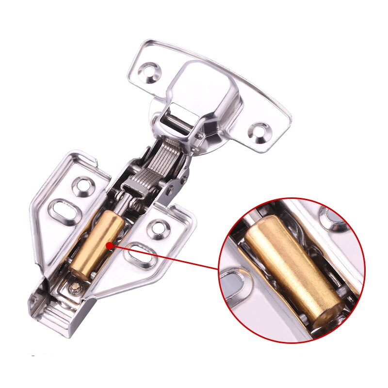Adskillelse 90 ~ 110 grader 6- arm hydraulisk hængsel dæmpning buffer soft close rør hængsel 304 rustfrit stål stor vinkel