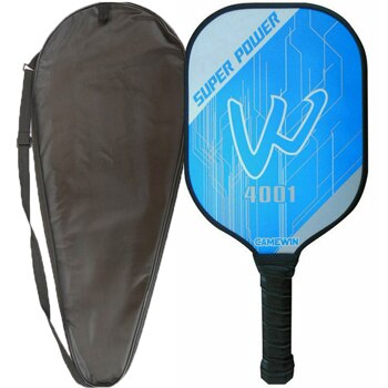 CAMEWIN Pickleball Paddel Tennis Schläger Fiberglas Schlagen Schläger Waben schlagen Mit Schläger Tragen Tasche Einzigen Gruppe draussen Sport: Himmel Blau