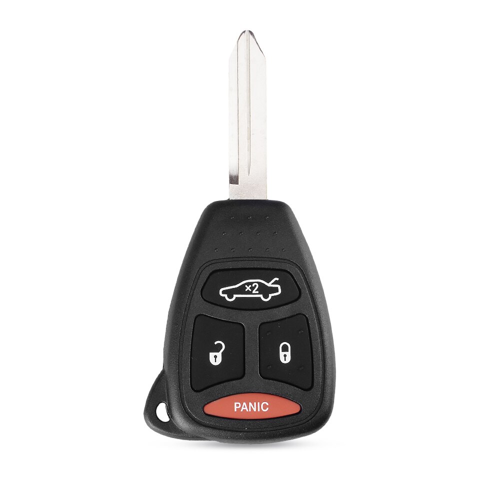 KEYYOU carcasa de llave a distancia de coche para Chrysler 300 Aspen Dodge Dakota Durango para Jeep Grand Cherokee comandante Fob clave Auto: Model 1