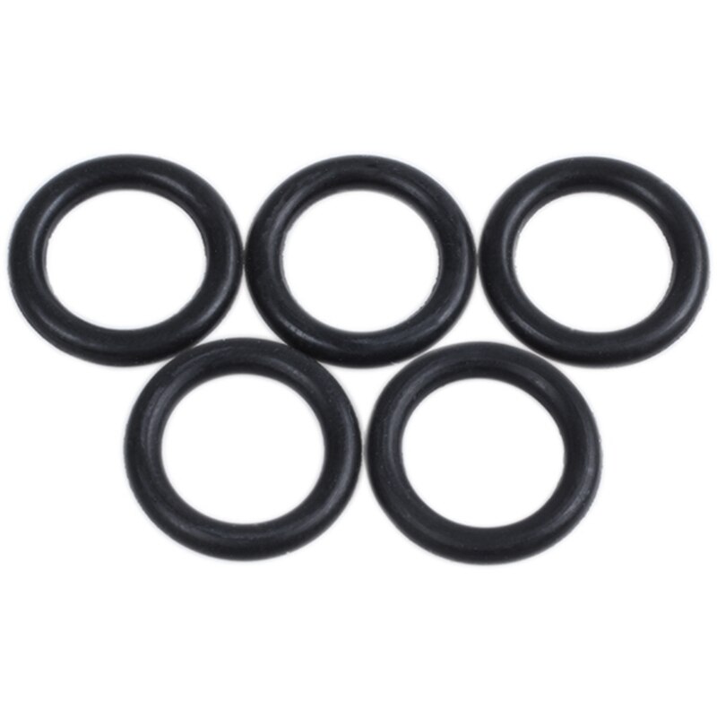 50 x Black 15 mm x 2.5 mm Nitrile Rubber O-Ring Oil Seal Washers