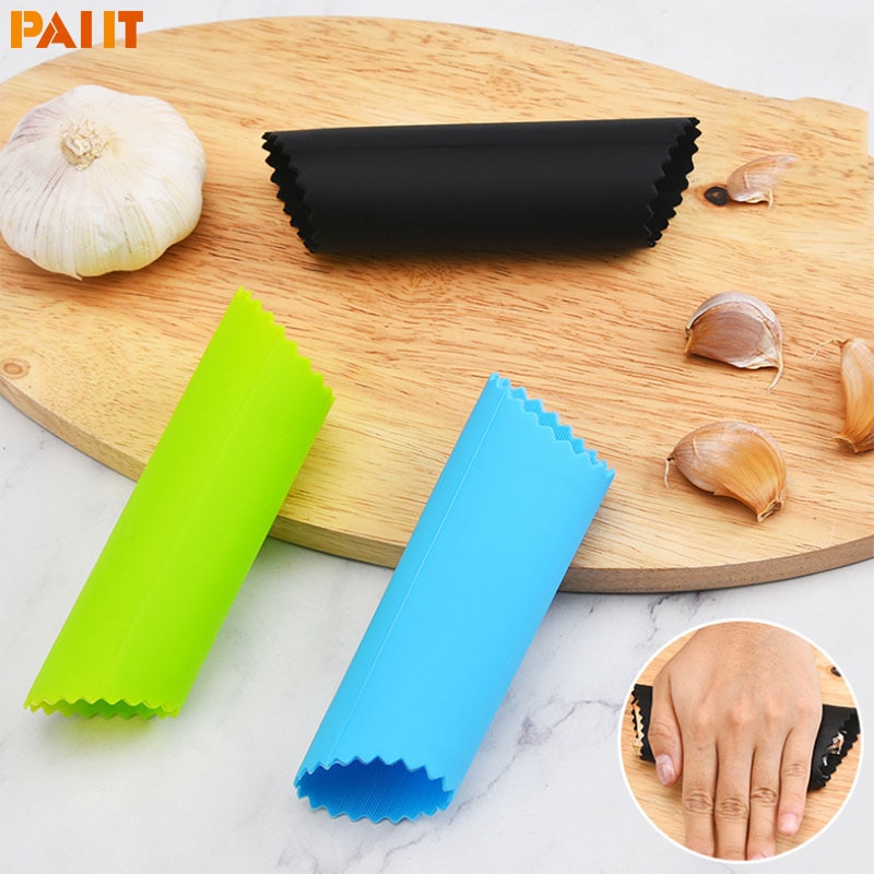 1pc Silikon Knoblauch Schäler Knoblauch Rolle Stripper Knoblauch Schälen Rohr Aktualisierung Rolle Rohr Knoblauch Gemüse Werkzeuge Küche Spielereien
