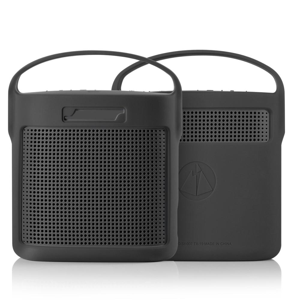 Waterdichte Luidspreker Case Cover Voor Bose Soundlink Kleur 2 Ii Voor Bose Kleur Ii Speaker Outdoor Silica Case Cover: dark gray