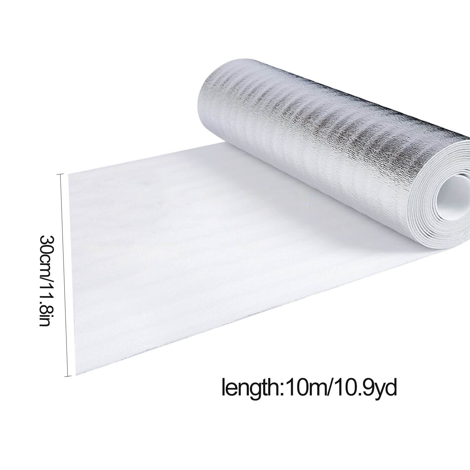 Película reflectante para radiador de pared, lámina de aluminio, aislamiento térmico, decoración del hogar, 5/10m