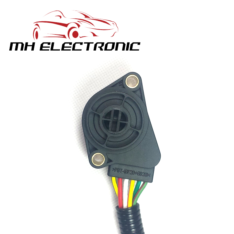 MH ELECTRONIC Pedal Position Sensor for Volvo Truck with 6 PIN 6 Wire Position Sensor 20893503 3985226
