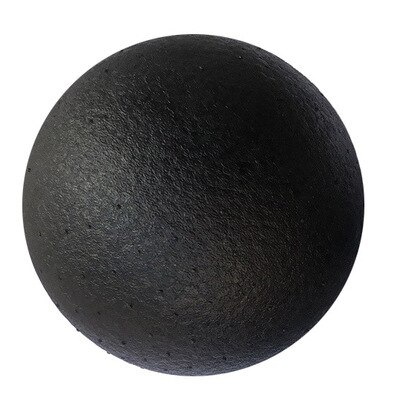 Muskel Entspannung Menstruations Ball Tragbare Yoga Reflexzonenmassage Ball Epp Faszie Tranning Ball 8cm Fitness Sport Meridian Handball: Schwarz