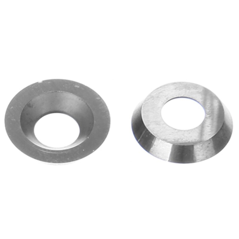 10Pcs/Set Diamond Square Round Blades High Hardness Carbide Inserts Woodworking Turning Cutters for Boring Bar