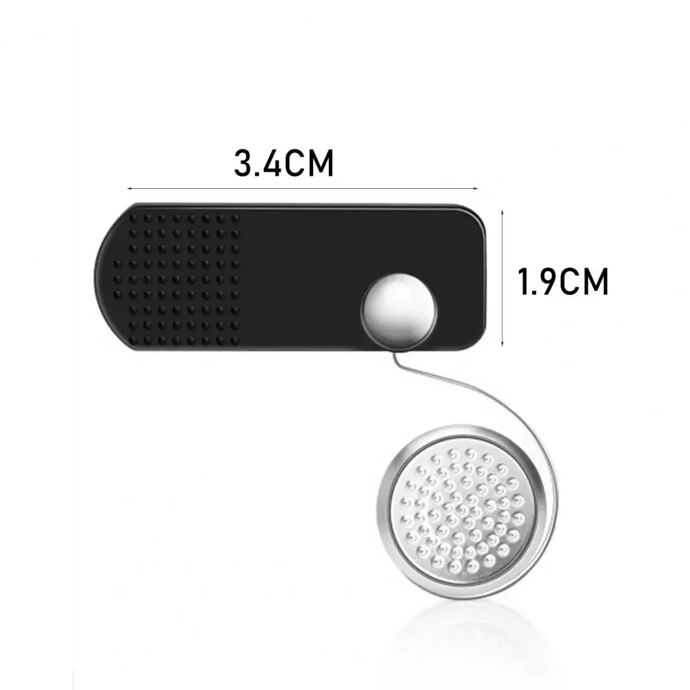 Kabelloses Gamepad für Handyspiele, analoger Gummi-Joystick, leichter Gamecontroller, schweißbeständig, ABS, Schwarz