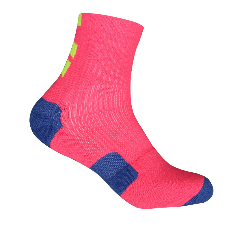 Unisex 1 par utendørs sportssokker basketball fotball sport flere farger tykkede termiske vintersokker